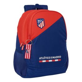 Mochila Escolar Atlético Madrid Azul Rojo 32 x 44 x 16 cm