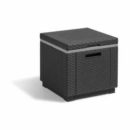 ALLIBERT Keter Mesa de Centro Arcón con Aislamiento Térmico Exterior de Resina Tejida Gris Precio: 73.68999946. SKU: S7109412