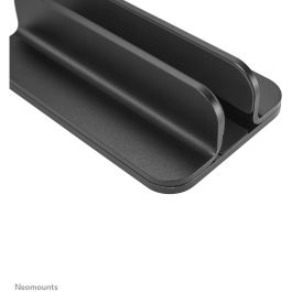Neomounts NSLS300BLACK - Soporte Vertical de Aluminio para Portátiles de 11-17", Ajustable, Negro, Max 5 kg