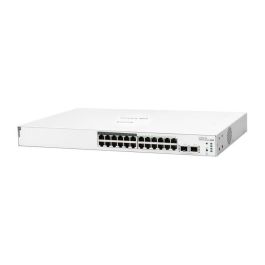 HP Enterprise Aruba Instant On 1830 24G Switch Gestionado L2 PoE+ (195W) con 24 Puertos Gigabit y 2 SFP para Montaje en Rack