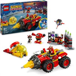 LEGO 76999 Sonic the Hedgehog Super Sonic vs. Egg Drillster, con Shadow y el Dr. Eggman