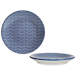 Plato Postre Geometrico Azul Vessia 20 cm (24 Unidades) Precio: 47.49999958. SKU: B1BGZVSQLB