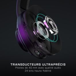 Auriculares inalámbricos para juegos abiertos - TURTLE BEACH - Atlas Air - Para PC - Negro