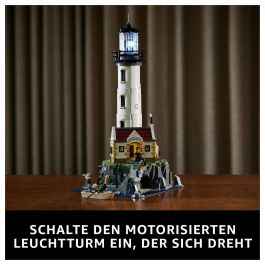 LEGO Ideas 21335 Motorisierter Leuchtturm (Faro Motorizado) - Juego de Construcción 2065 Piezas para Adultos