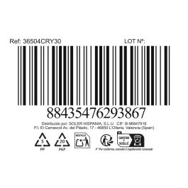 Inde Cesta Conica Mimbre Rect 30x23x9 cm (8 Unidades)