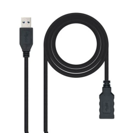 NANO CABLE Cable USB 3.0 A/M - USB 3.0 A/H 2.0M Negro Precio: 6.50000021. SKU: S0225360