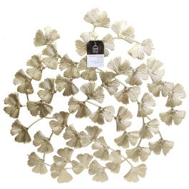 Home Deco Factory Mural Flores Metálico Ginkgo Mirage Decoración Pared d.48 cm Precio: 12.79000008. SKU: B12LTQNEAB
