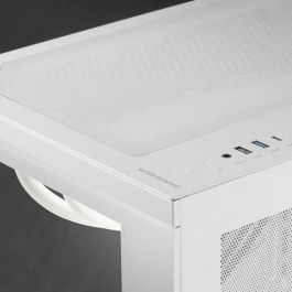 Mars Gaming Caja PC Semitorre MC3TCOREW ATX con Ventana Cristal Templado Blanca