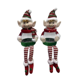 DKD Home Decor Figura Navidad Tradicional Elfo Multicolor Poliester Pe 15 x 46 x 15 cm (6 Unidades) Precio: 27.69000058. SKU: B14XB5WHBN