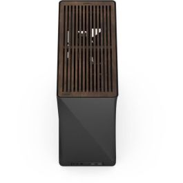 Fractal Design FRA7340172705833 Caja PC Era 2 Charcoal m-ITX con 2 ventiladores 120mm, USB3.1 Tipo C, tarjeta elevadora PCIe 4.0