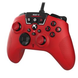 Turtle Beach 731855007349 Mando gaming con cable REACT-R Rojo para Xbox Series X|S, Xbox One y PC Windows