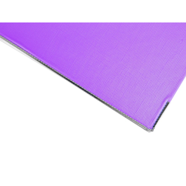 Liderpapel Archivador de Palanca A4 Documenta Forrado PVC Rado Lila Compresor Metálico Lomo 75 mm