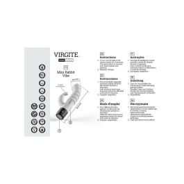 Vibrador Doble Estimulación Virgite Silicona Vibrador Doble Estimulación Virgite Silicona