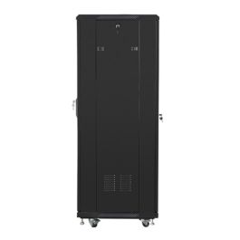 Lanberg FF01-6632-12B Armario Rack de Suelo 32U 600x600x1603mm Negro