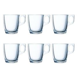 Juego de Tazas de Café Luminarc Nuevo Transparente Vidrio 90 ml 6 Piezas
