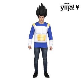 My Other Me Disfraz de Camiseta de Vegeta Dragon Ball Z - Talla S para niños (3-14 años)