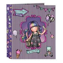 Carpeta de anillas Gorjuss Up and away Morado A4 27 x 33 x 6 cm Precio: 5.50000055. SKU: S4306729
