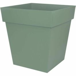 EDA PLASTIQUE - Maceta cuadrada Toscana - 50 cm - 87 L - Verde laurel Precio: 50.49999977. SKU: B15BW9V5RN