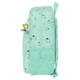 Mochila Escolar Snoopy Groovy Verde 30 x 46 x 14 cm