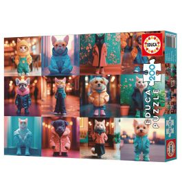 Educa Puzzle 200 Piezas Animales De Moda