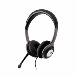 Auriculares con Micrófono V7 HU521 Negro Plateado Precio: 23.78999997. SKU: S55019578