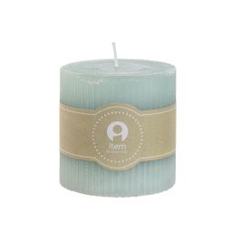 DKD Home Decor Vela Básicos Turquesa de Cera 7x7x7 cm, 220 gr - Pack de 12 Unidades Precio: 26.79000016. SKU: B136Y7TAXG