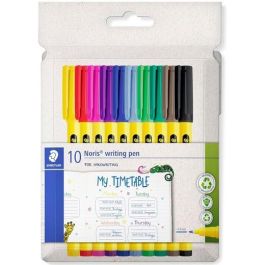 Staedtler Rotuladores Noris Writing Pen 307 Punta Fina C-Surtidos Estuche 10 Ud Reciclado Lavable DRY SAFE Precio: 9.5000004. SKU: B1AM8P4Y8G