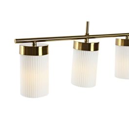 Lampara Techo Moderno DKD Home Decor Dorado Blanco 15 x 25 x 60 cm Lampara Techo Moderno DKD Home Decor Dorado Blanco 15 x 25 x 60 cm