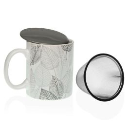 Taza con Filtro para Infusiones Versa Gardee Hojas Porcelana Gres Precio: 26.68999971. SKU: S3410450