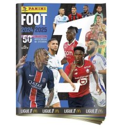 Pack de inicio - PANINI - Fútbol Ligue 1 2024-2025 - McDonald's - Álbum - 2 fundas - 1 gratis