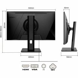 Japannext JAP1712236764136 Monitor PC 23.8'' Full HD (1920x1080) IPS 60Hz con Soporte Ergonómico
