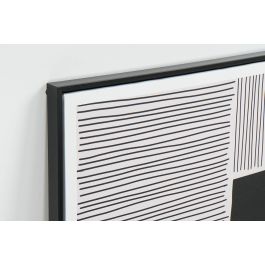 DKD Home Decor Cuadro Abstracto Multicolor Lienzo/PS 4 Unidades 80 x 60 x 3 cm