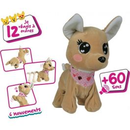 Chi Chi Love AUC4006592067885 Peluche interactivo Baby Boo 30 cm – Juguete interactivo marrón y rosa para 3 años+ Precio: 60.78999949. SKU: B1FPXGCCB8