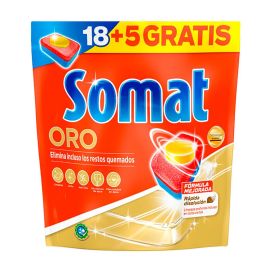 Somat Pastillas Lavavajillas Oro 23 (18+5) uds Precio: 10.50000006. SKU: B127T2EAPP