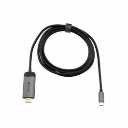 Verbatim Adaptador USB-C a HDMI 4K Ultra HD para Smartphones, Laptops y MacBooks, Portátil, Resoluciones 4K