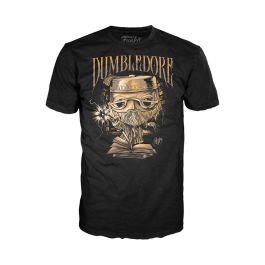 Funko 76924 Pop & Tee Dumbledore Harry Potter: Set Figura Coleccionable y Camiseta Talla L