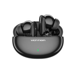 Auriculares Bluetooth Vention NBFB0 con estuche de carga/ Autonomía 7h/ Negros Precio: 11.49999972. SKU: B19557F83W