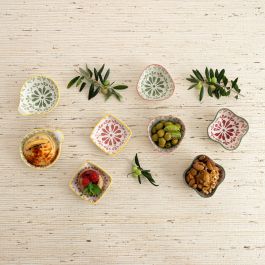 Bol para Aperitivos Quid Velvet Verde Cerámica 11,5 x 10 x 3,8 cm (24 Unidades)