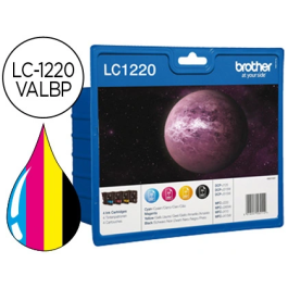 BROTHER Pack cartuchos Negro, Cian, Magenta y AmarilloDCPJ725DW/J925DW/J430W, Precio: 50.79000047. SKU: S8401969