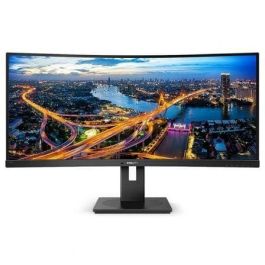 Monitor Profesional Ultrapanorámico Curvo Philips 346B1C 34"/ WQHD/ Multimedia/ Regulable en altura/ Negro Precio: 482.68999955. SKU: S55146591