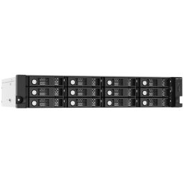 QNAP TL-R1220SEP-RP Carcasa de disco duro/SSD 12 unidades 2.5/3.5" SAS-3, SATA III Hot-swap Montaje en rack 2U Negro, Gris
