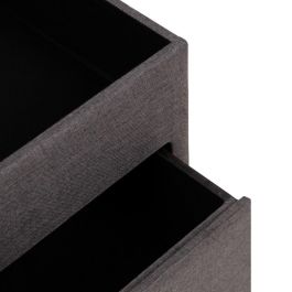 Baúl Tejido Sintético Madera 140 x 50 x 50 cm Baúl Tejido Sintético Madera 140 x 50 x 50 cm