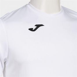 Camiseta de Manga Corta Infantil Joma Sport Combi Blanco XL