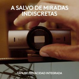 Logitech Brio 705 Cámara Web 4K Master Series Grafito, 3840 x 2160, 30 fps, Zoom 4x, Tapa de Privacidad, USB-C 960-001559