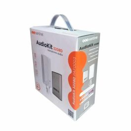 Scs Sentinel 3208D Intercomunicador de audio de 2 hilos con etiqueta luminosa, frontal de aluminio, liberación de puerta y transformador integrado