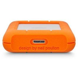 LaCie Rugged Mini Disco Duro Externo Portátil 2 TB, USB 3.0, Resistente a Golpes, Agua y Presión