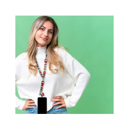 Mr. Wonderful Lanyard Cordon Universal Cerezas Divertido y con Estilo