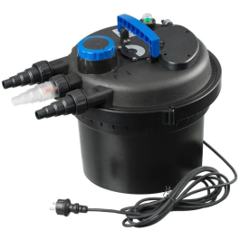 Ubbink Filtro de Presión Biopressure II 6000 PlusSet para estanques (hasta 6000L), con UVC 9W y Bomba 2300 l/h Precio: 304.89000047. SKU: B17D9Z3QPL