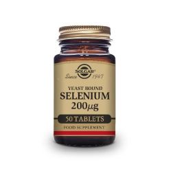SOLGAR Selenio en Levadura 200 mcg, Antioxidante e Inmunoestimulante, 50 Comprimidos Aptos para Veganos Precio: 21.89. SKU: B1D8F5MG8H