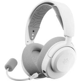SteelSeries Arctis Nova 3X 61690 Auriculares Inalámbricos Bluetooth Diadema para Música/Uso Diario Blanco